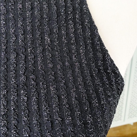 NWT Revolve NBD Cami Mini Dress in Metallic Black - Picture 4 of 13